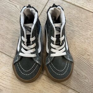 Vans Kids High-Top - Charcoal Suede